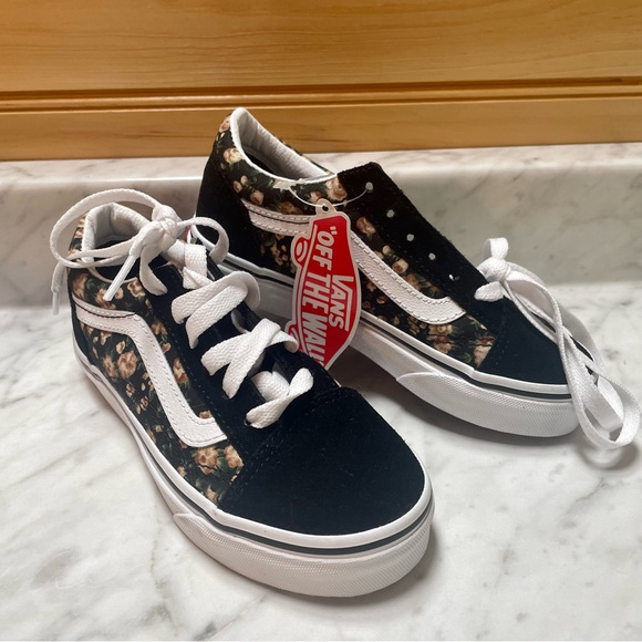 VANS Old Skool Rose Dreams Shoe Girls NWT - Picture 4 of 6